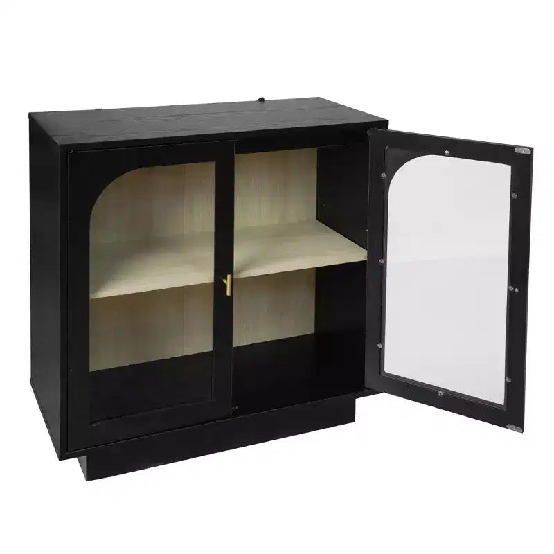 Buffet moderne avec 2 portes en acrylique, console pour cuisine, salon et entrée