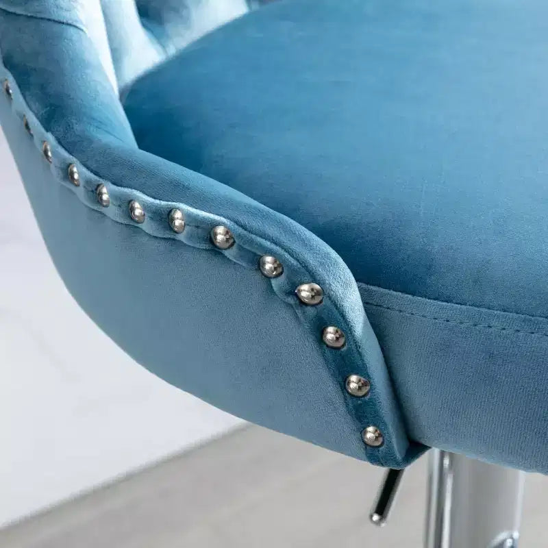 Tabourets de bar pivotants modernes, hauteur réglable 63,5-84 cm, revêtement en cuir PU avec dossier, pour îlot de cuisine, bar à domicile, comptoir