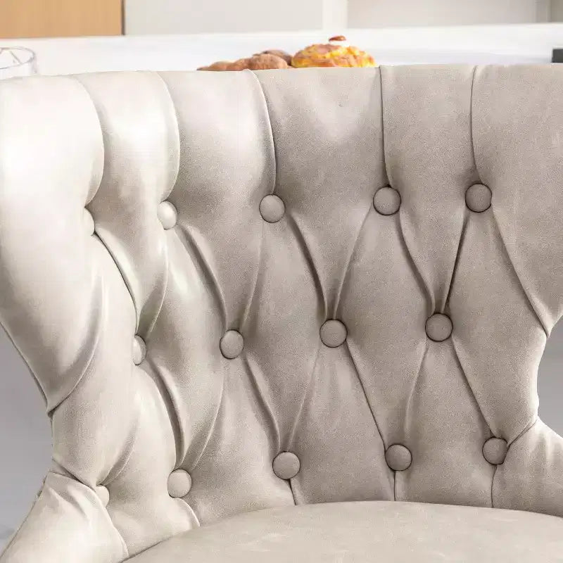 Tabourets de bar pivotants modernes, hauteur réglable 63,5-84 cm, revêtement en cuir PU avec dossier, pour îlot de cuisine, bar à domicile, comptoir