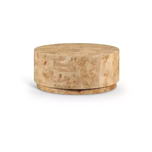 Meridian Furniture,Burl Natural Ash Coffee Table