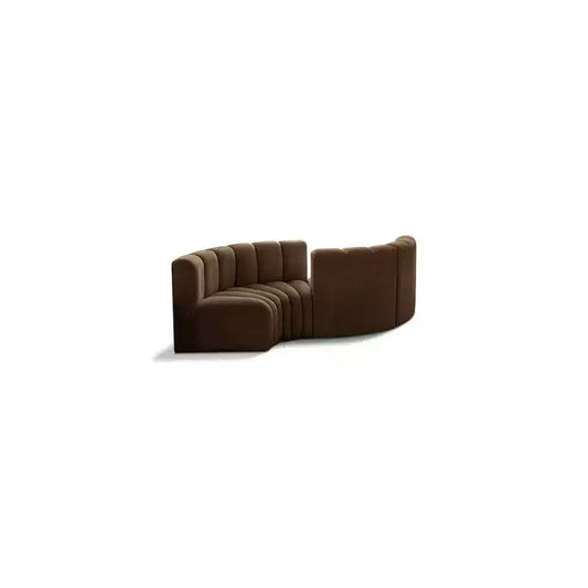 Meridian Furniture,Arc Velvet Modular Sofa